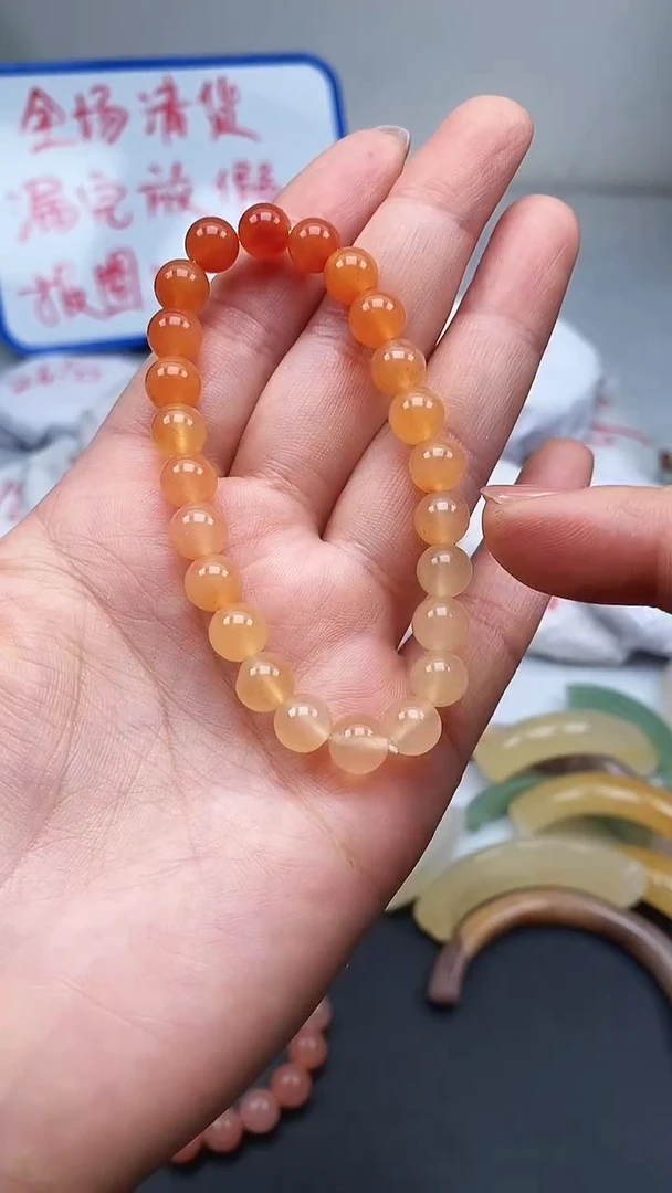 石英质玉手镯未镶嵌手链