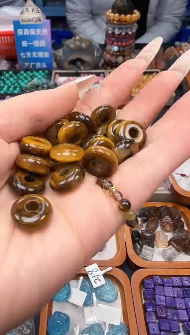 颈饰未镶嵌木变石（虎睛石）28a多样性发其一/12.12/2个