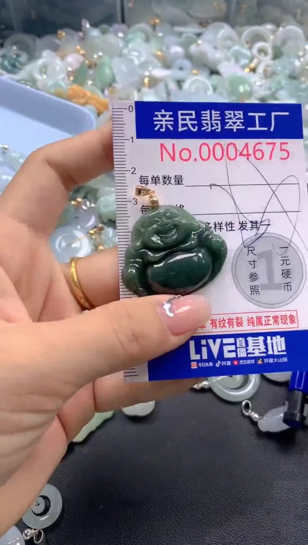 颈饰未镶嵌翡翠4675
