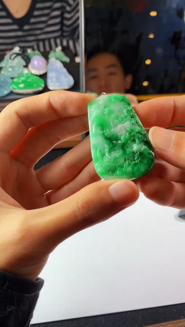 未镶嵌定制翡翠S毛货不退不换