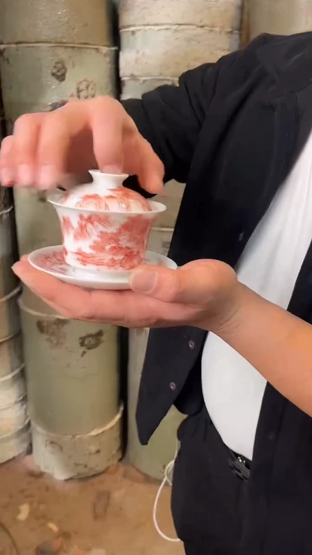 摆件陶瓷陈茗博柴窑48