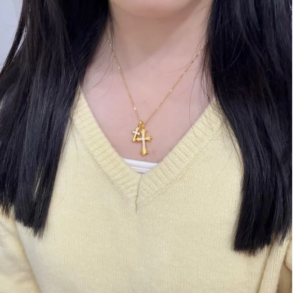 L 简约风日韩法式情侣锁骨链女首饰项圈