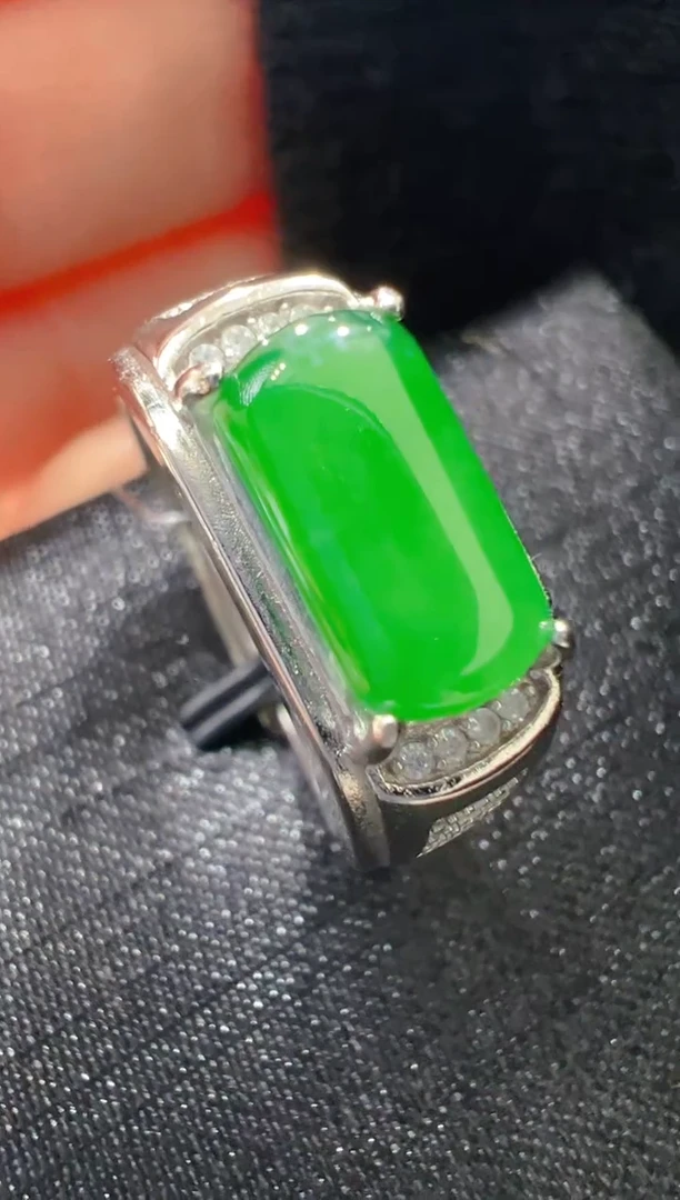【闪购商品】翡翠戒指银S925镶嵌多样性发货一件