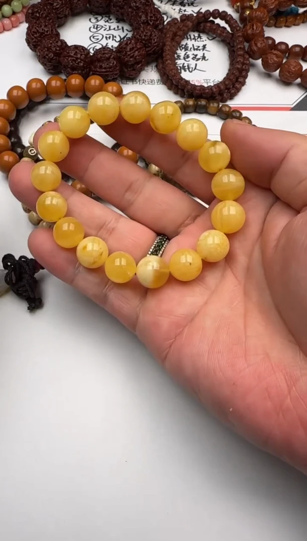 手串蜜蜡未镶嵌蜜蜡 手串