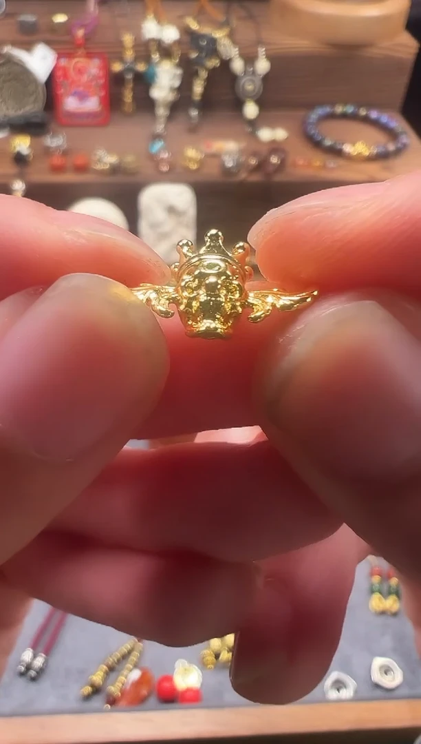 吊坠金刚菩提魔之翼背云