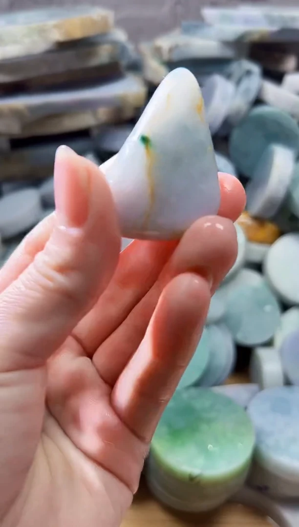 裸石翡翠天然翡翠A货玉 南 646