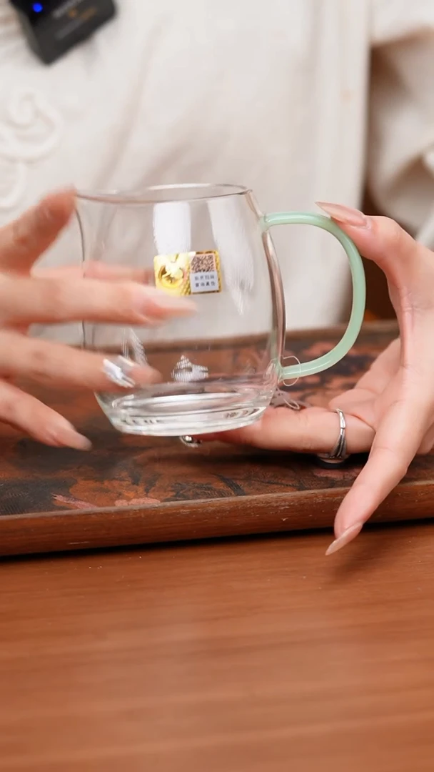 【闪购商品】禾器/晶彩澄然茶海/浅玉色