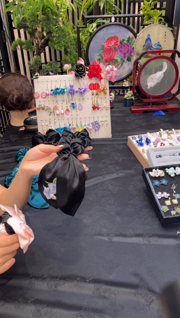 织绣钱*非遗手工苏绣饰品