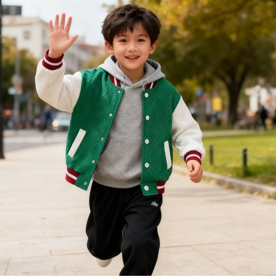 2022高端专享儿童秋款外套绿色