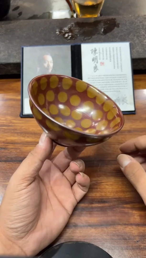 茶盏陈明良老师作品