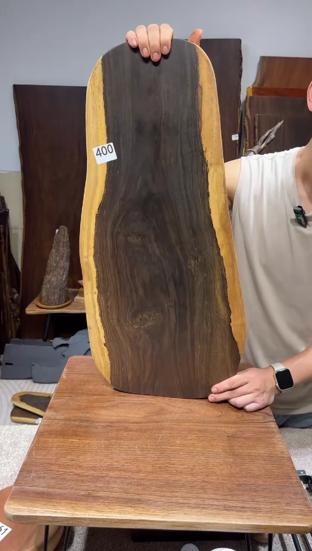 风车木（黑檀木）尺寸70*31*2.2编号400