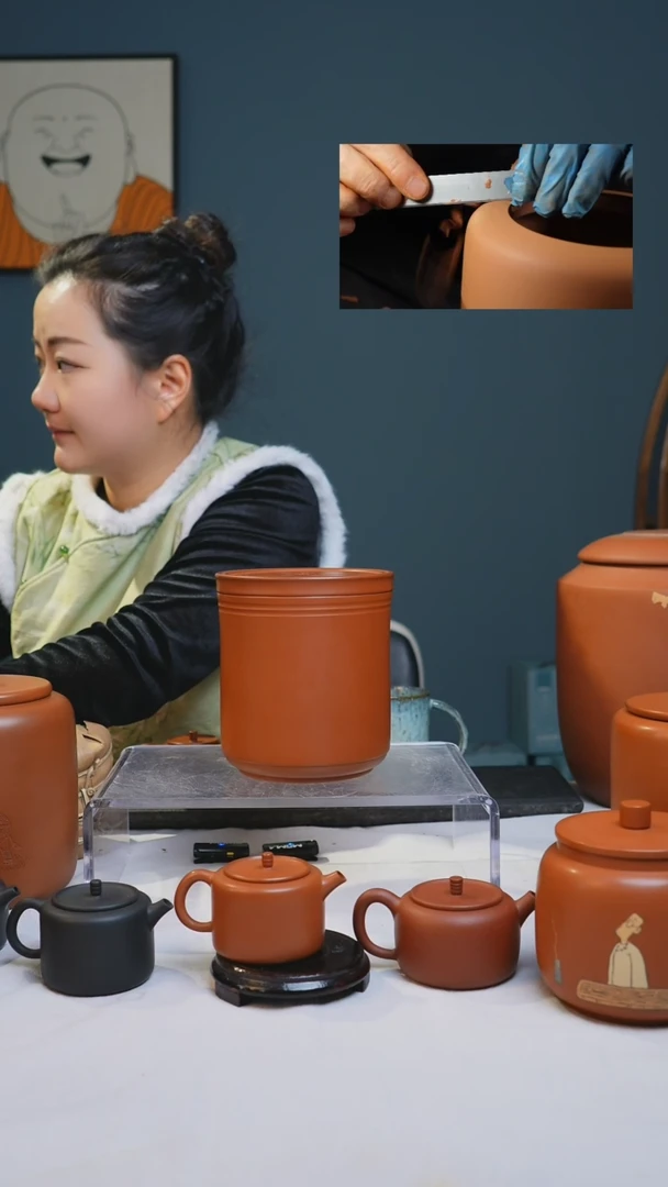 【闪购商品】建水紫陶全手工茶叶罐b系列微瑕