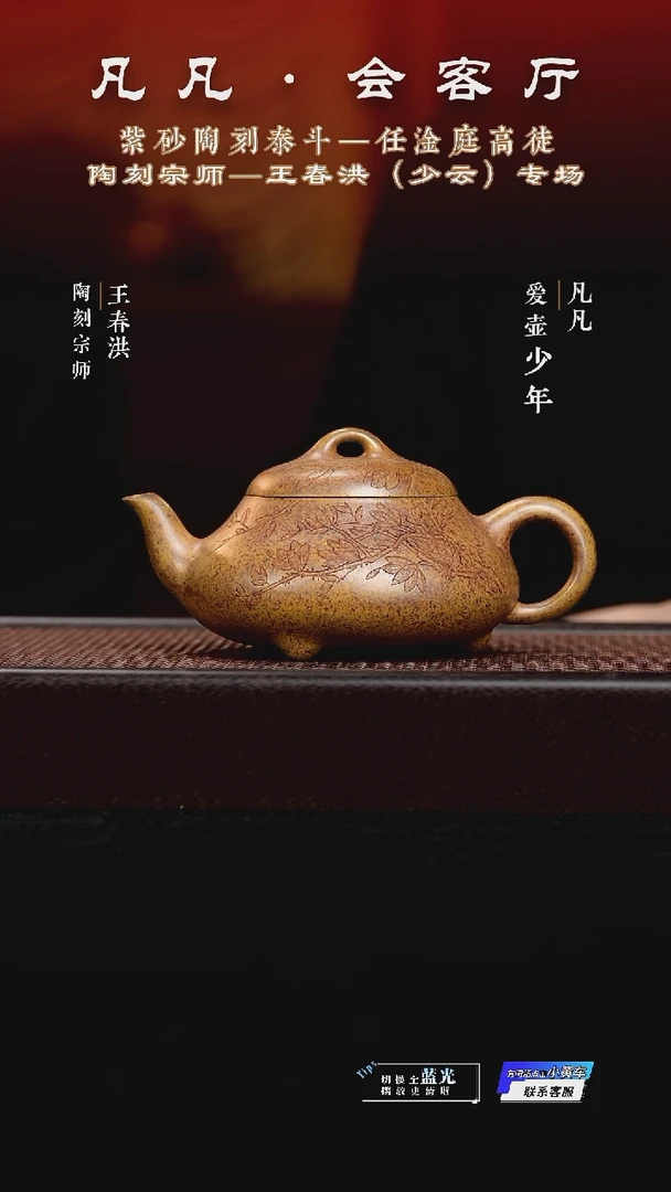 茶壶紫砂CJ王春洪174 汉棠石瓢 龙骨金砂400cc