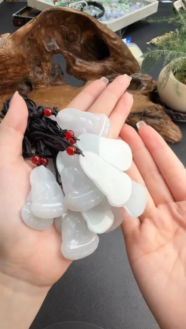 吊坠(不含链)未镶嵌翡翠翡翠饰品（多样性发货一件）-54