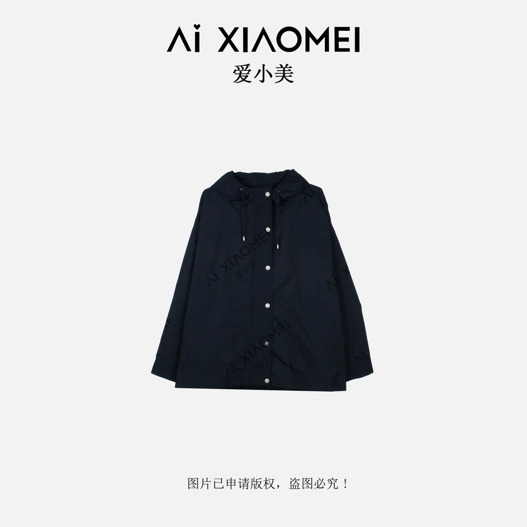 Aixiaomei/爱小美【冬天的第一件外套】连帽防风加绒冲锋衣WT-1260