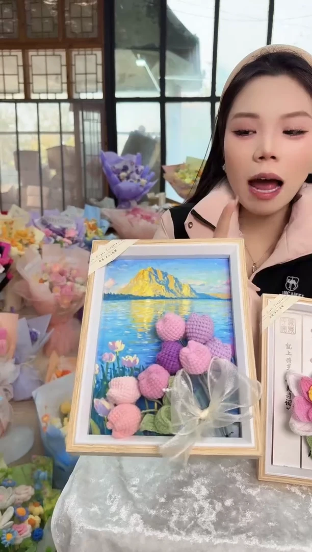 非遗手工定制花束，孤品清仓！