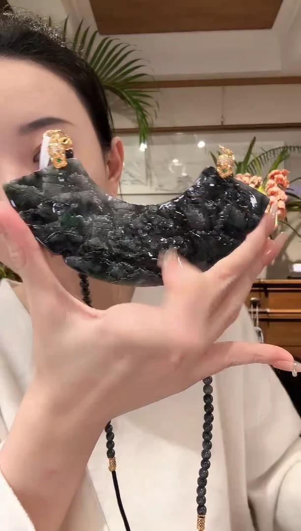 【闪购商品】翡翠颈饰未镶嵌国风