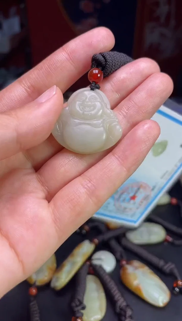 颈饰未镶嵌和田玉123