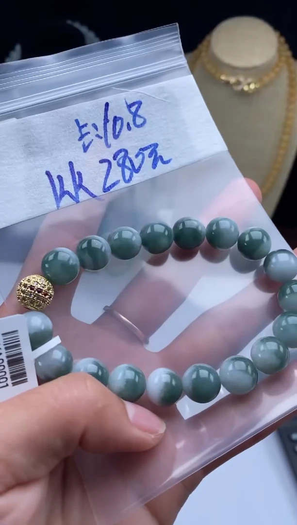 未镶嵌定制翡翠天然翡翠珠子多样性