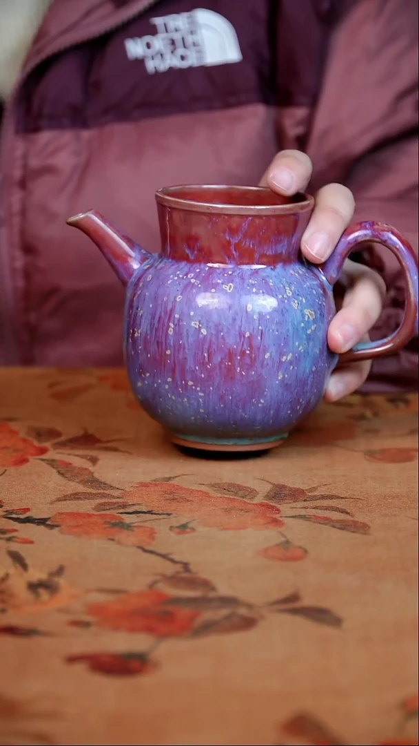 摆件瓷全品  钧瓷原产地茶器摆件