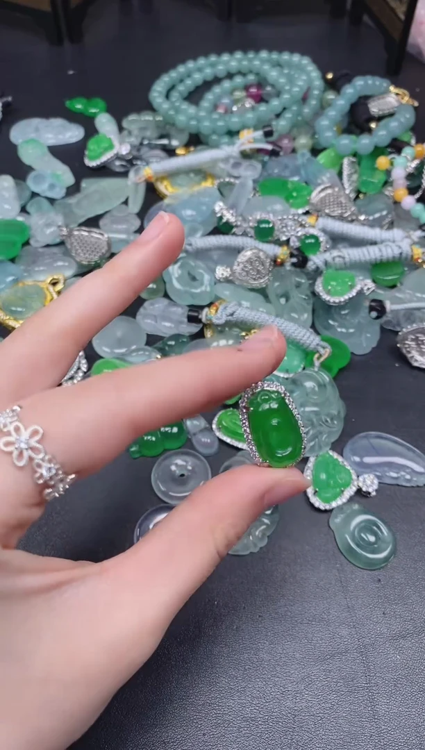 翡翠未镶嵌颈饰所见即所得（一物一图）216