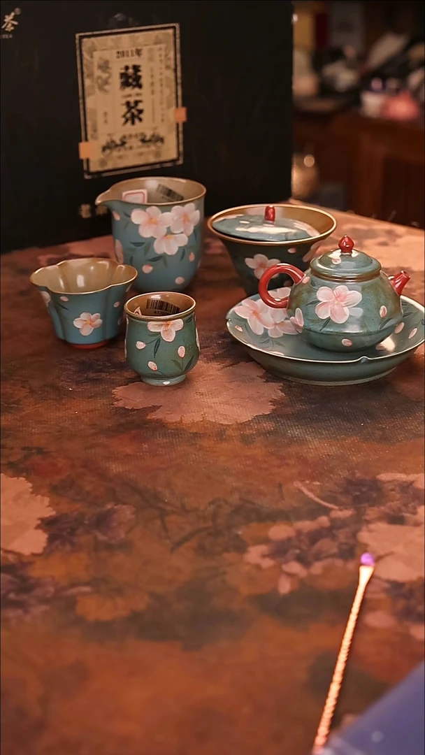 【闪购商品】陶瓷茶具（无礼盒无茶盘）@@A12070