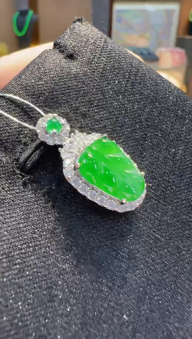 翡翠合金吊坠(不含链)多样性发其一