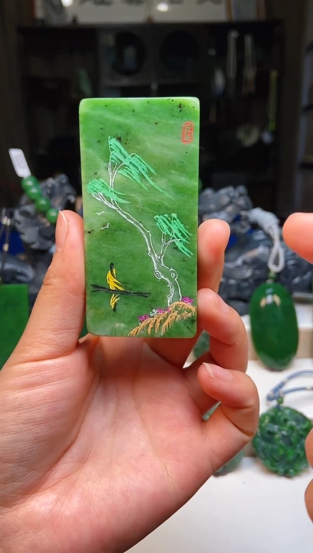 【闪购商品】和田玉挂件未镶嵌1