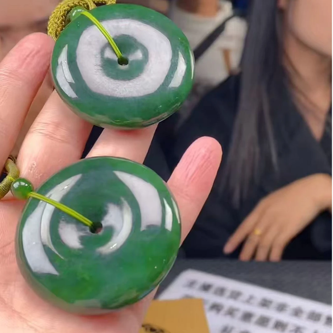 【玉经纶】210597/HQ93-和田玉吊坠-多样性发其一