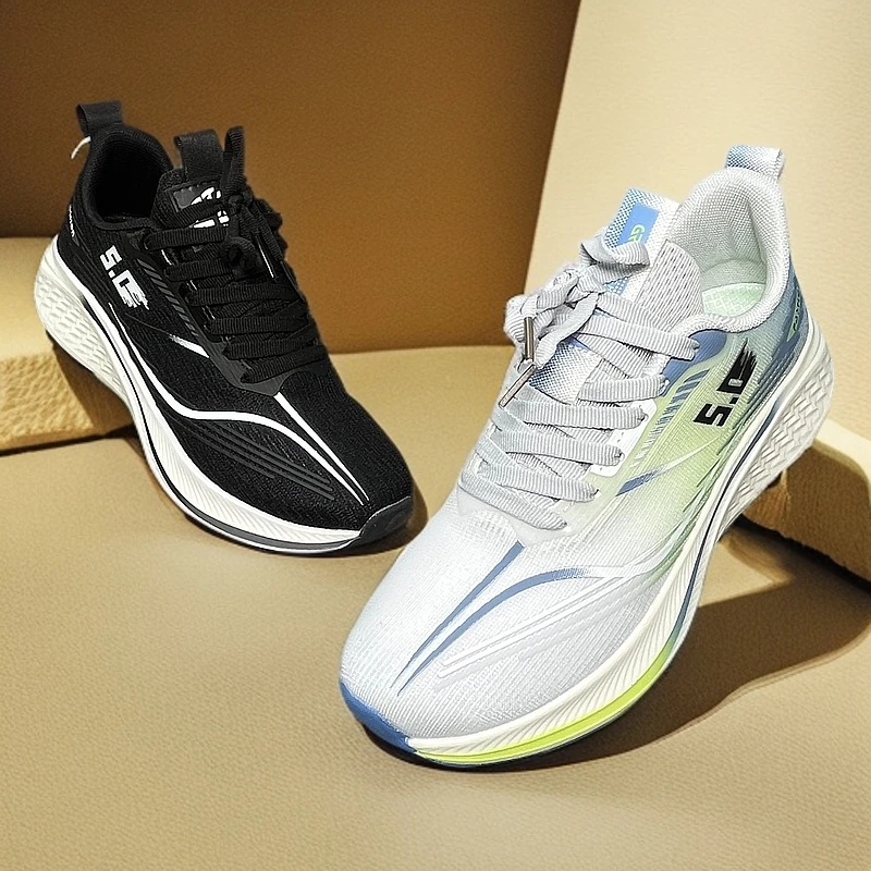 （碳板鞋36-40）碳板跑鞋夏季网面碳板童鞋减震轻便运动鞋跑步鞋233