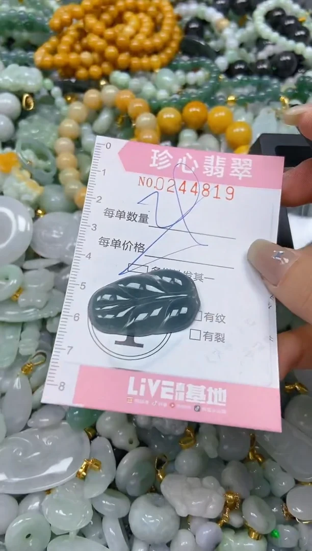 翡翠未镶嵌颈饰闪购0244819多样性发其一