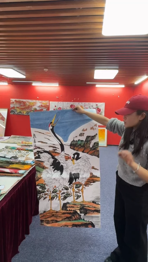 国画白羽老师四尺整张精品
