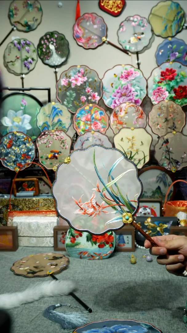 刺绣纯手工苏绣艺术品