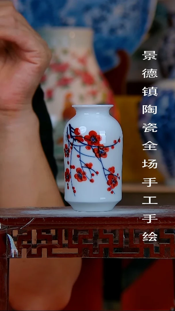摆件景德镇陶瓷 全场手工手绘