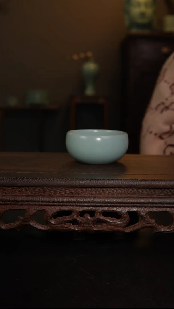 摆件原产地原矿仿古釉王国奇手工禅定杯