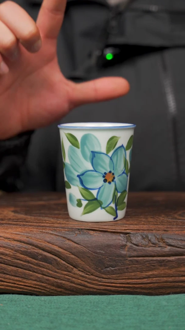 【闪购商品】瓷片8景德镇手绘釉下彩