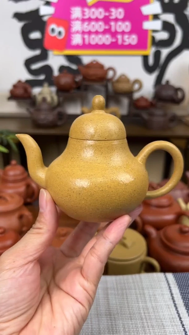 茶壶段泥黄金段思婷壶170CC