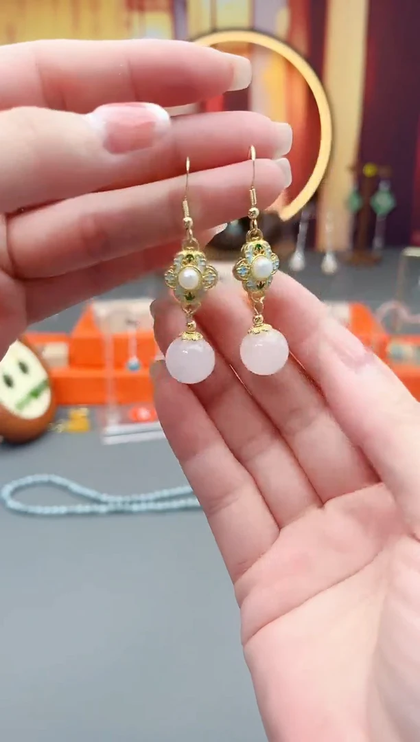 未镶嵌耳饰水晶214