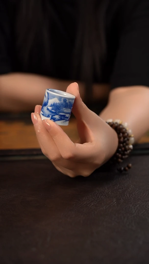 仪贤堂重工雪景扳指盖置