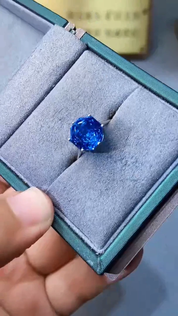 【闪购商品】托帕石戒指银S925镶嵌654