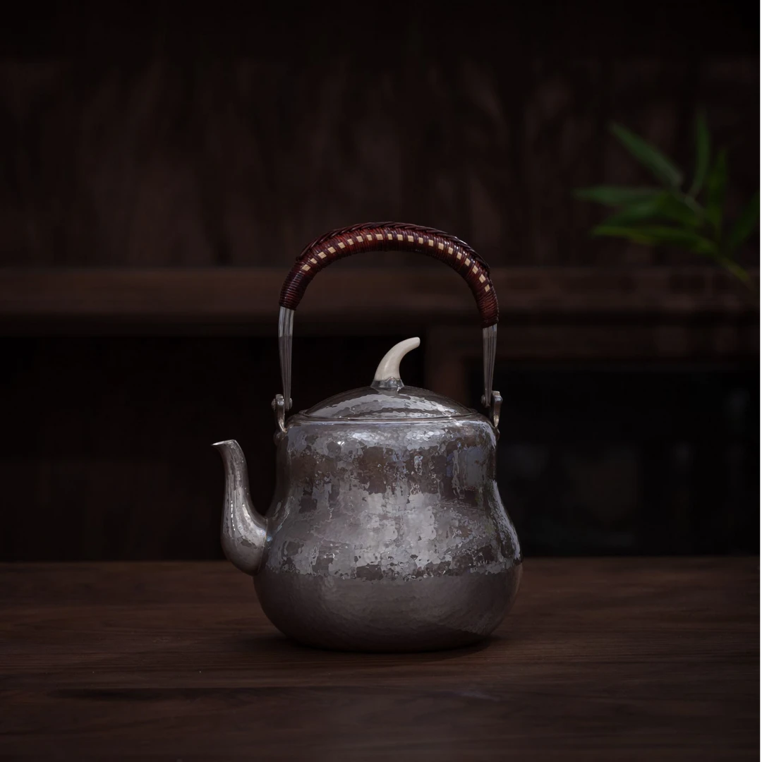 蜂鸟工坊 茶家 光面葫芦形做旧提梁大壶 CJZPA2001