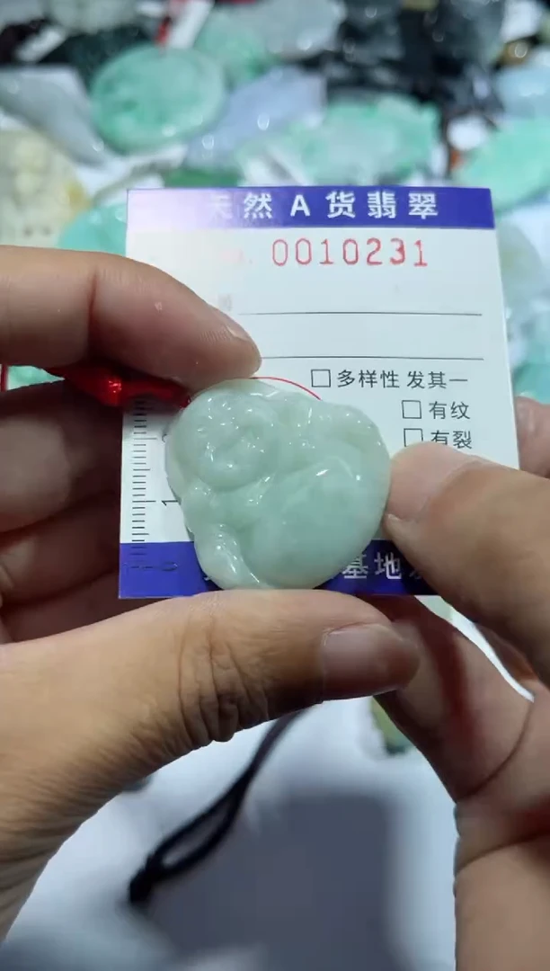 【闪购商品】翡翠颈饰未镶嵌00010231