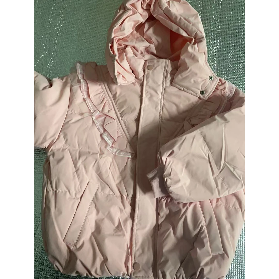 BB911 儿童粉色外套   冬款