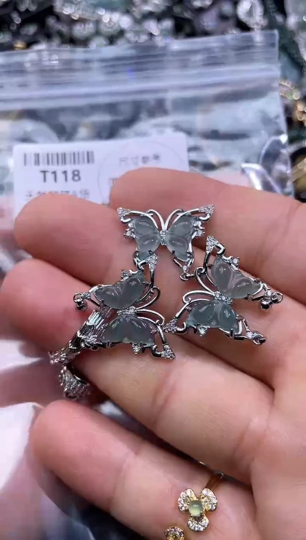 【闪购商品】翡翠颈饰未镶嵌T118多样性发其一