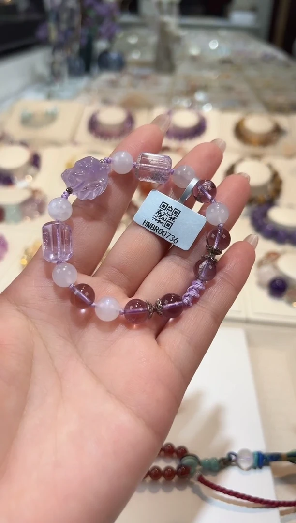 未镶嵌手链水晶手串