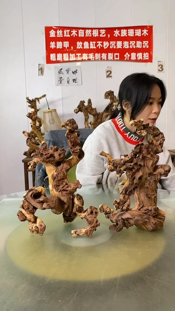 木陈**意金丝红木 羊蹄甲2
