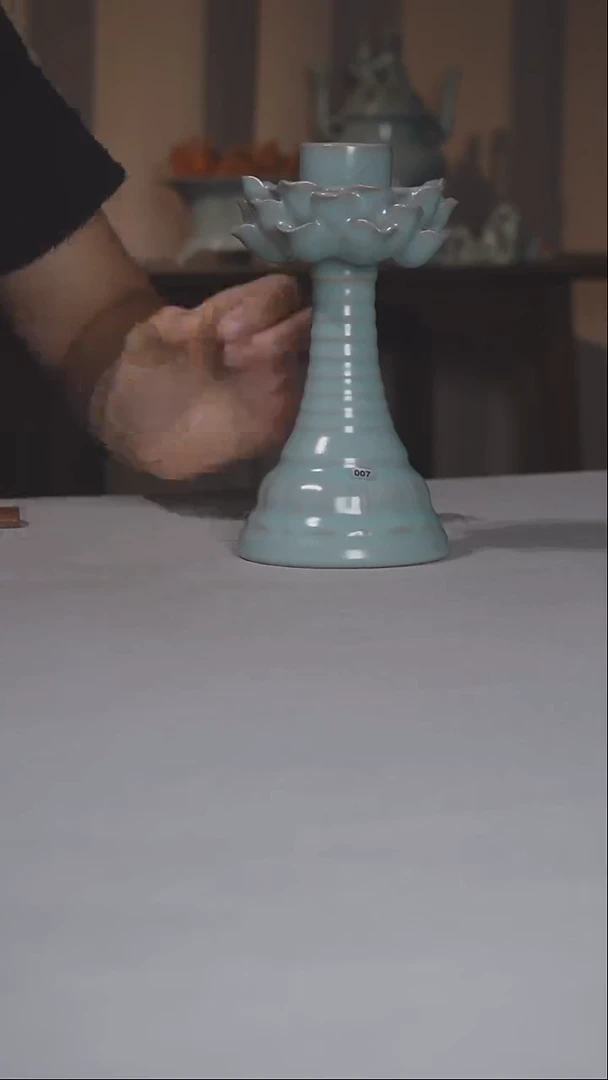 汝瓷007号高烛台
