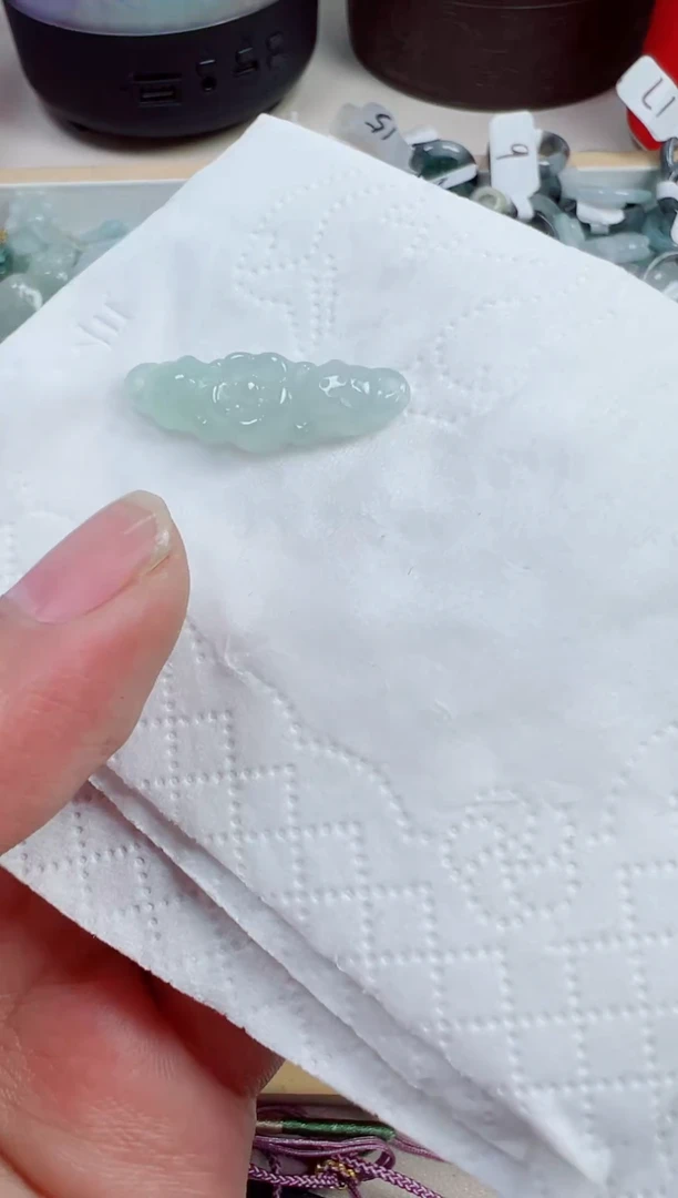 散珠翡翠44号链接，A货翡翠