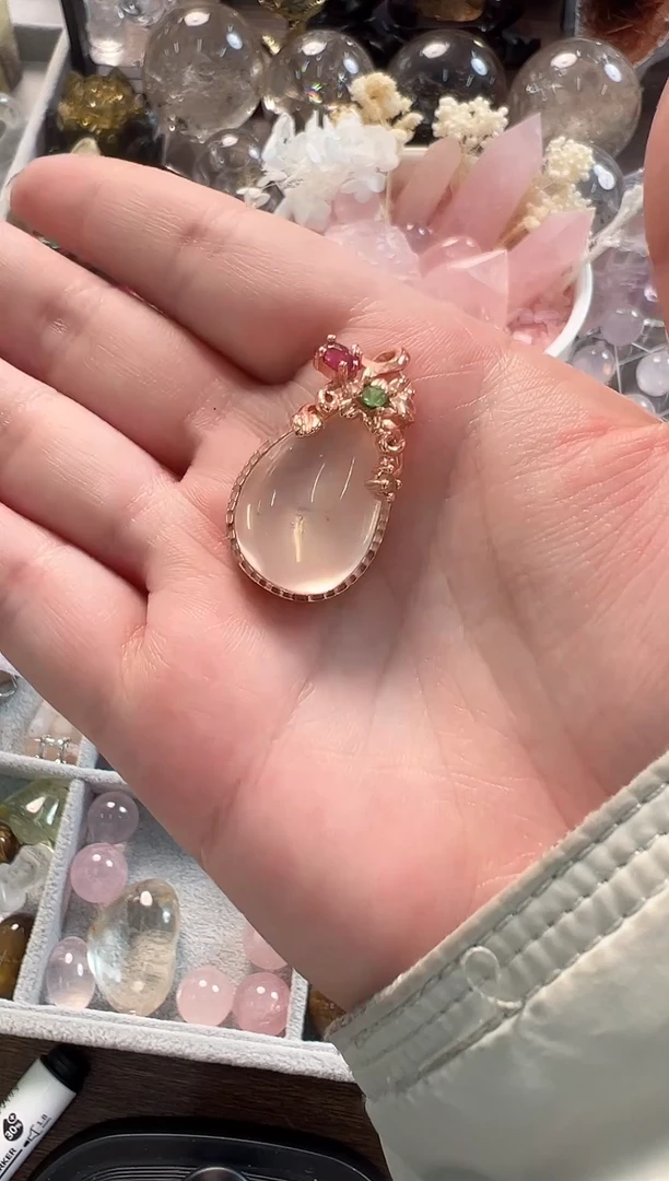 未镶嵌珠宝半成品水晶S165