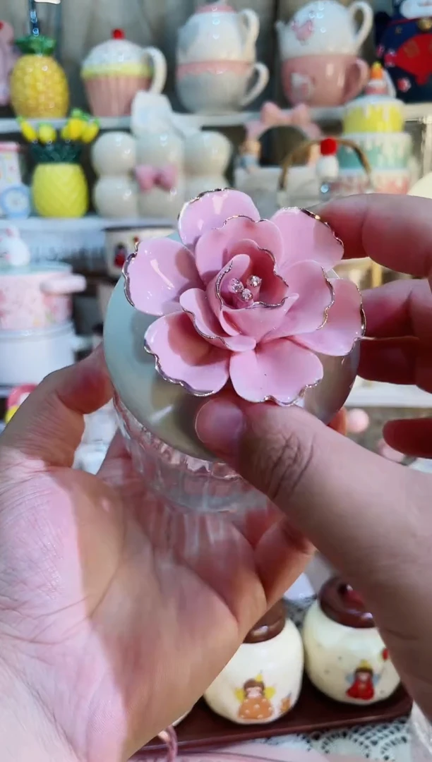 【闪购商品】瓷片精致生活需要的花茶罐